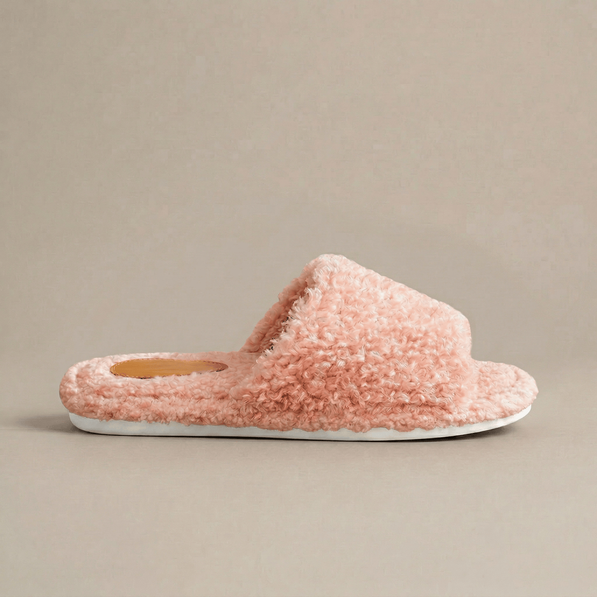 Claquette Fourrure Femme