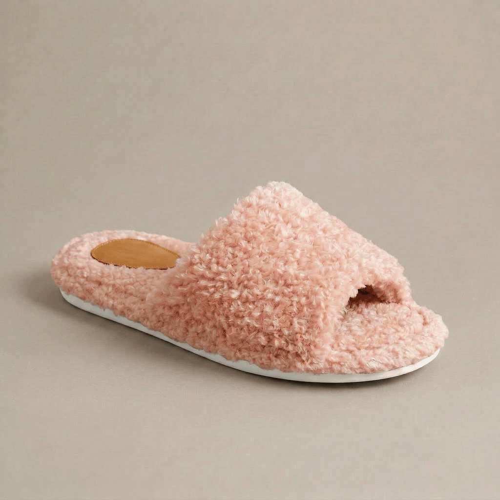 Claquette Fourrure Femme