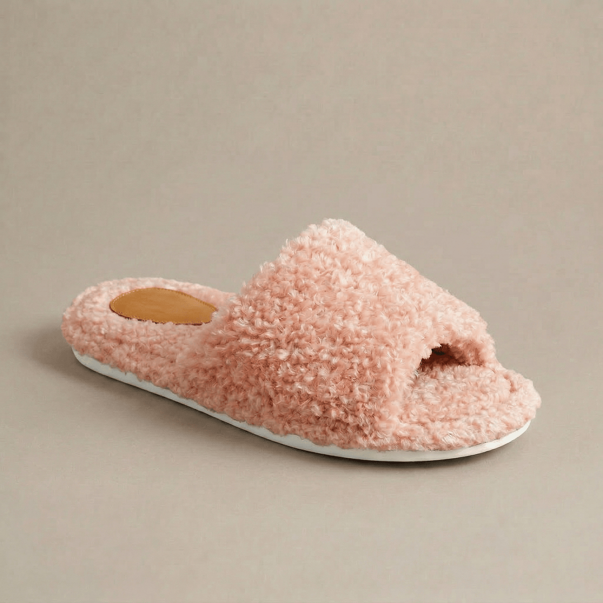 Claquette Fourrure Femme