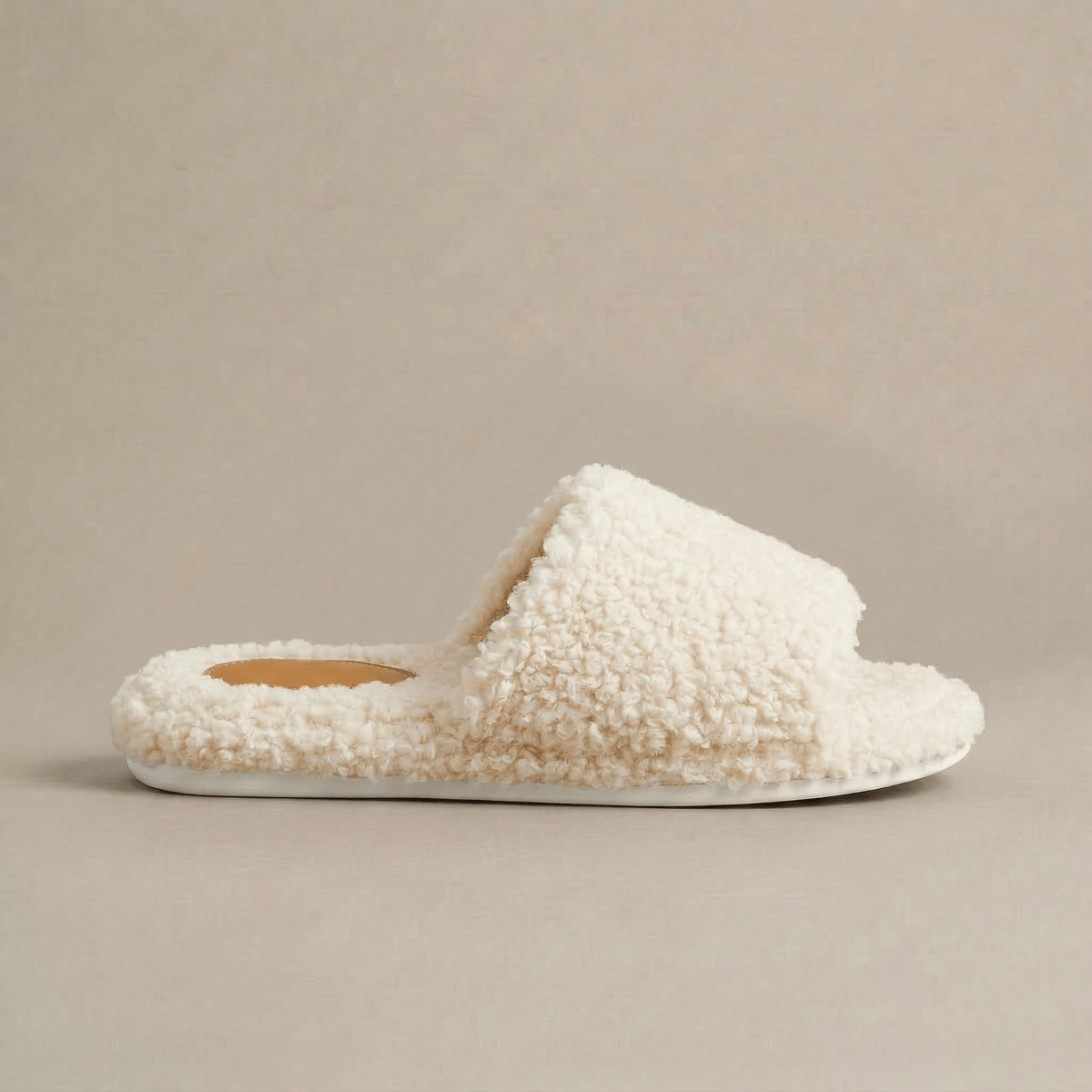 Claquette Fourrure Femme