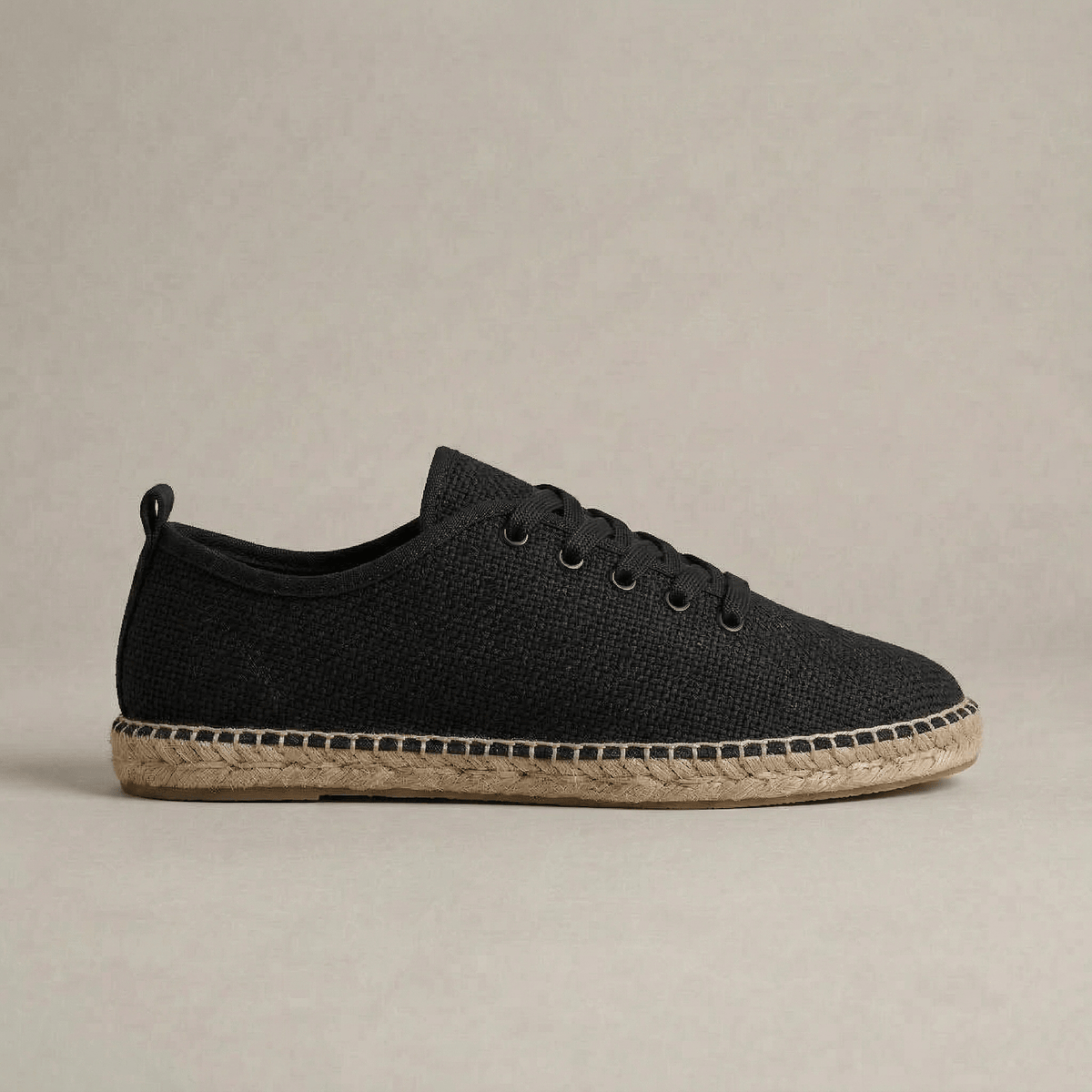 Espadrille à Lacets Plates