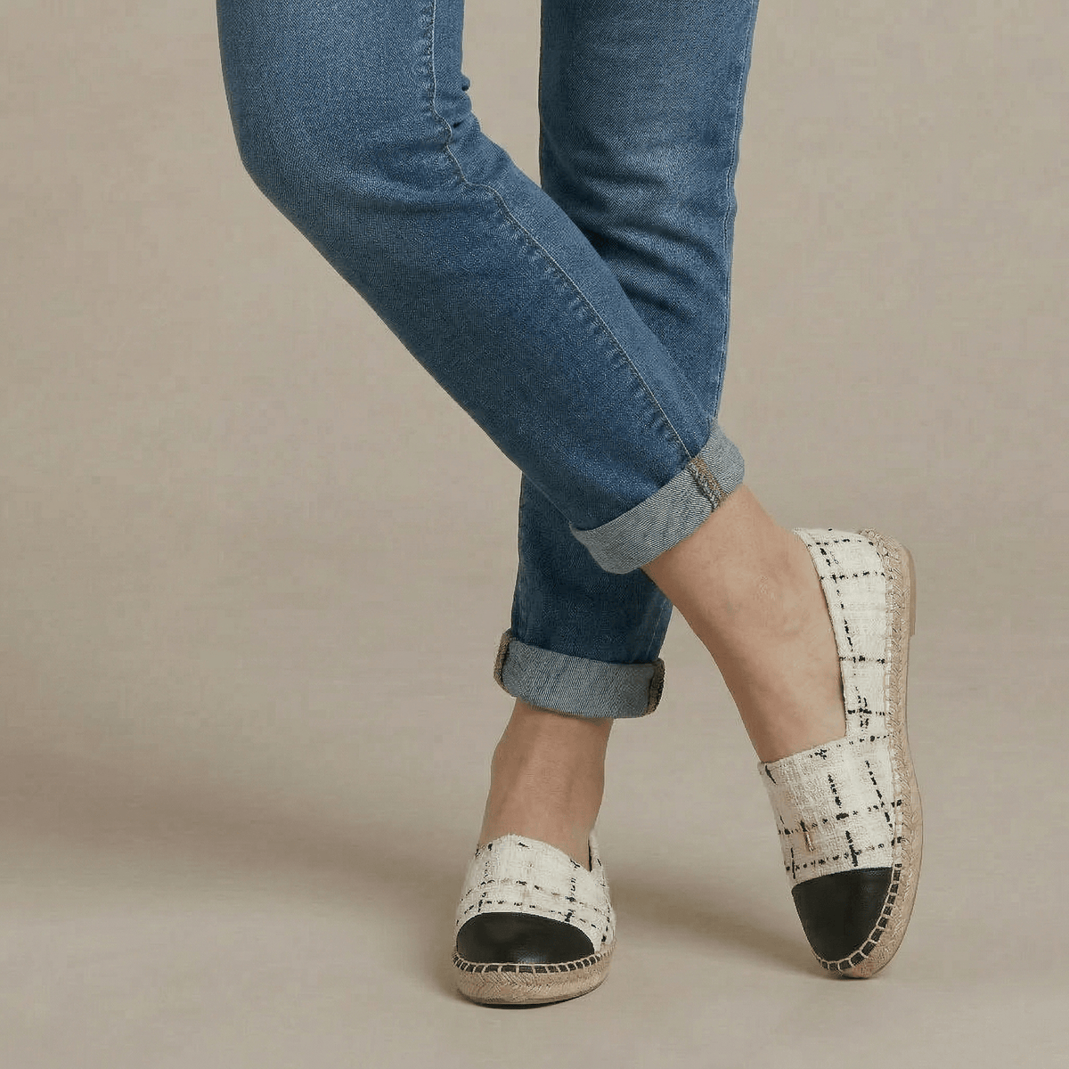 Espadrille Blanche Femme