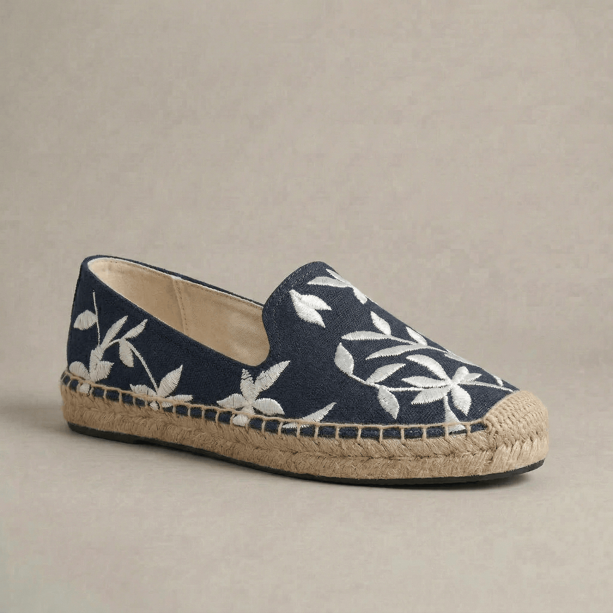 Espadrille Broderie Été