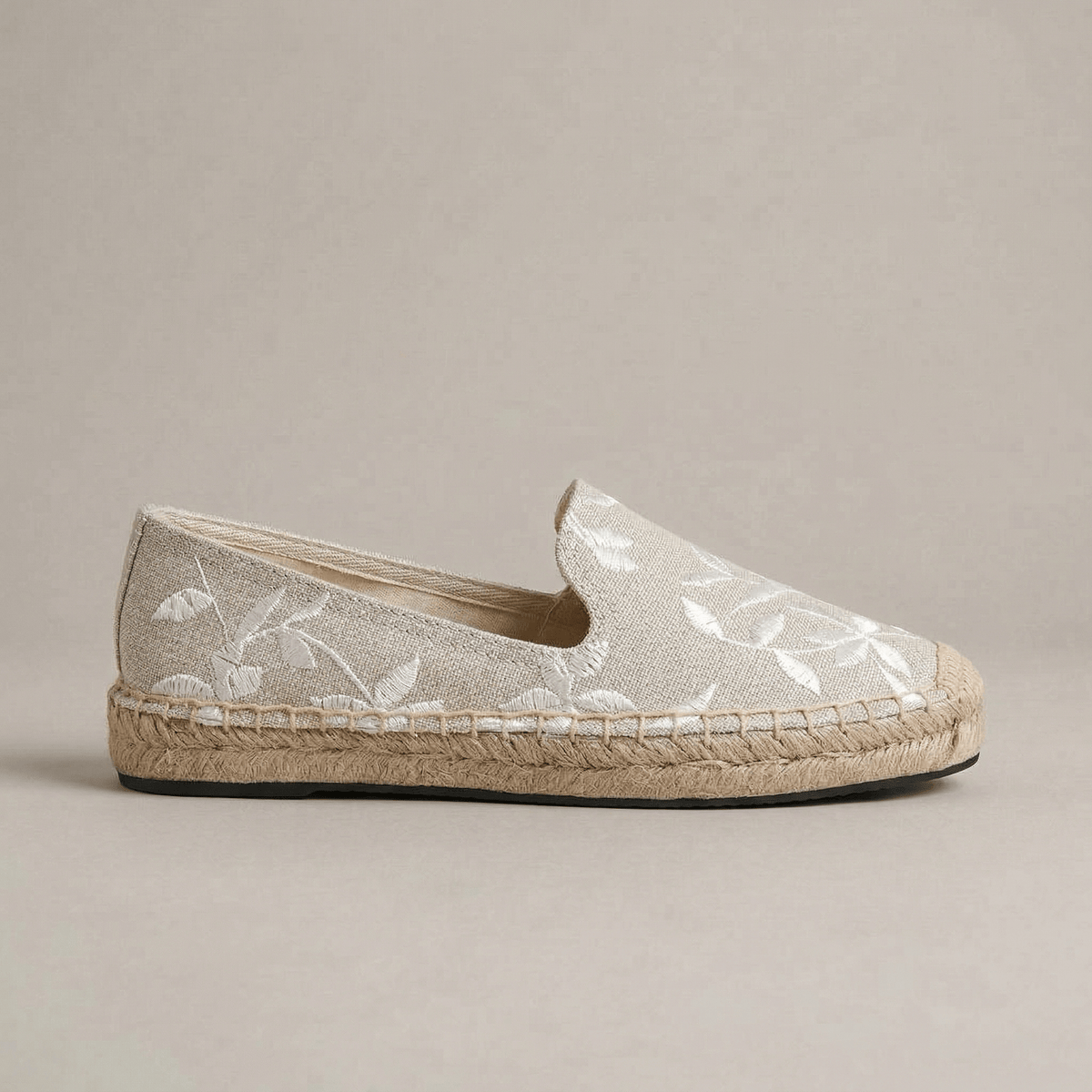Espadrille Broderie Été