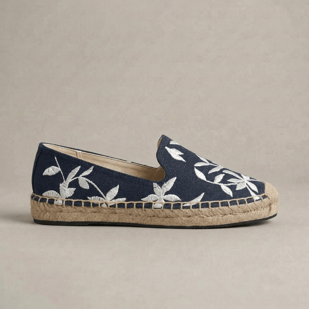 Espadrille Broderie Été