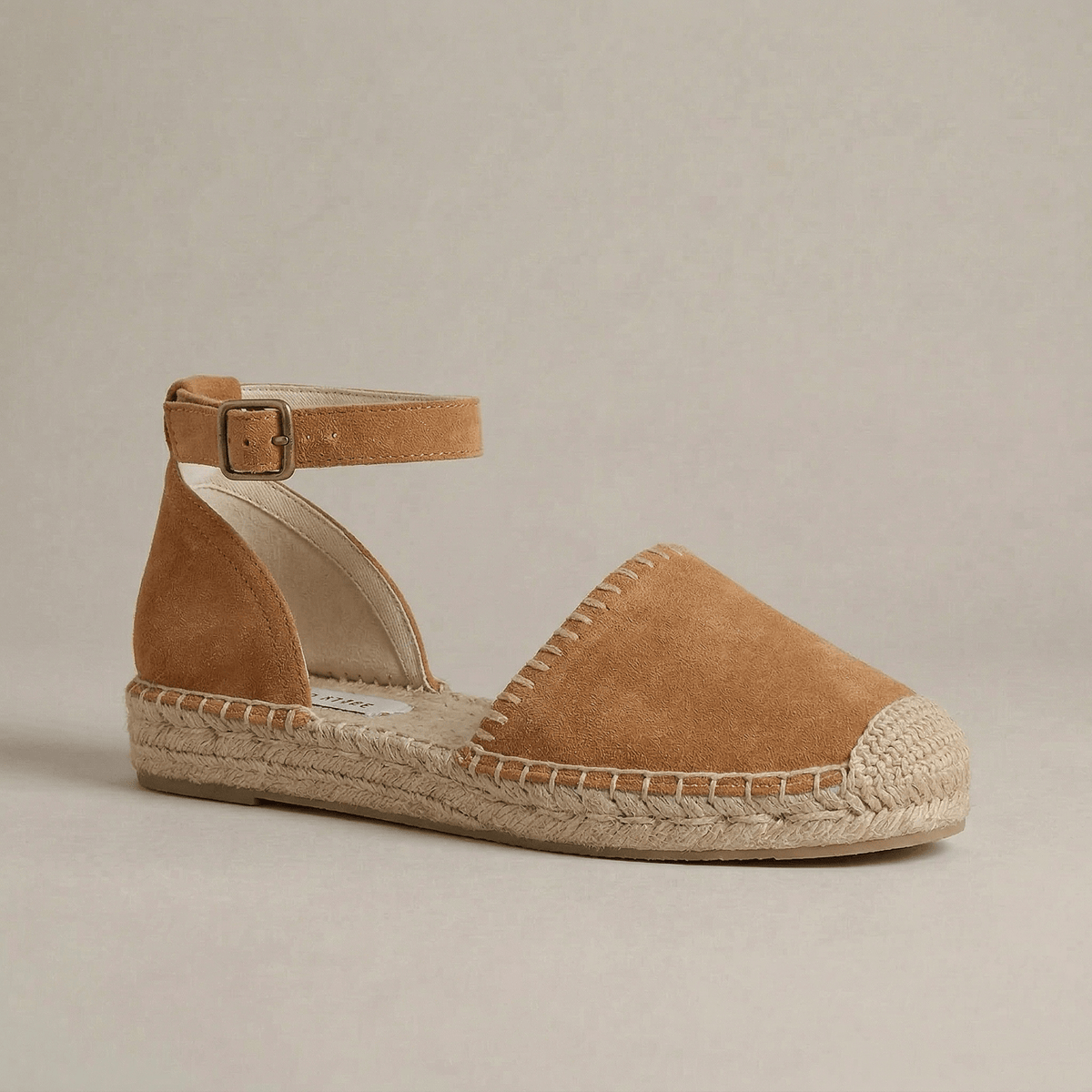Espadrille Daim Bride Cheville