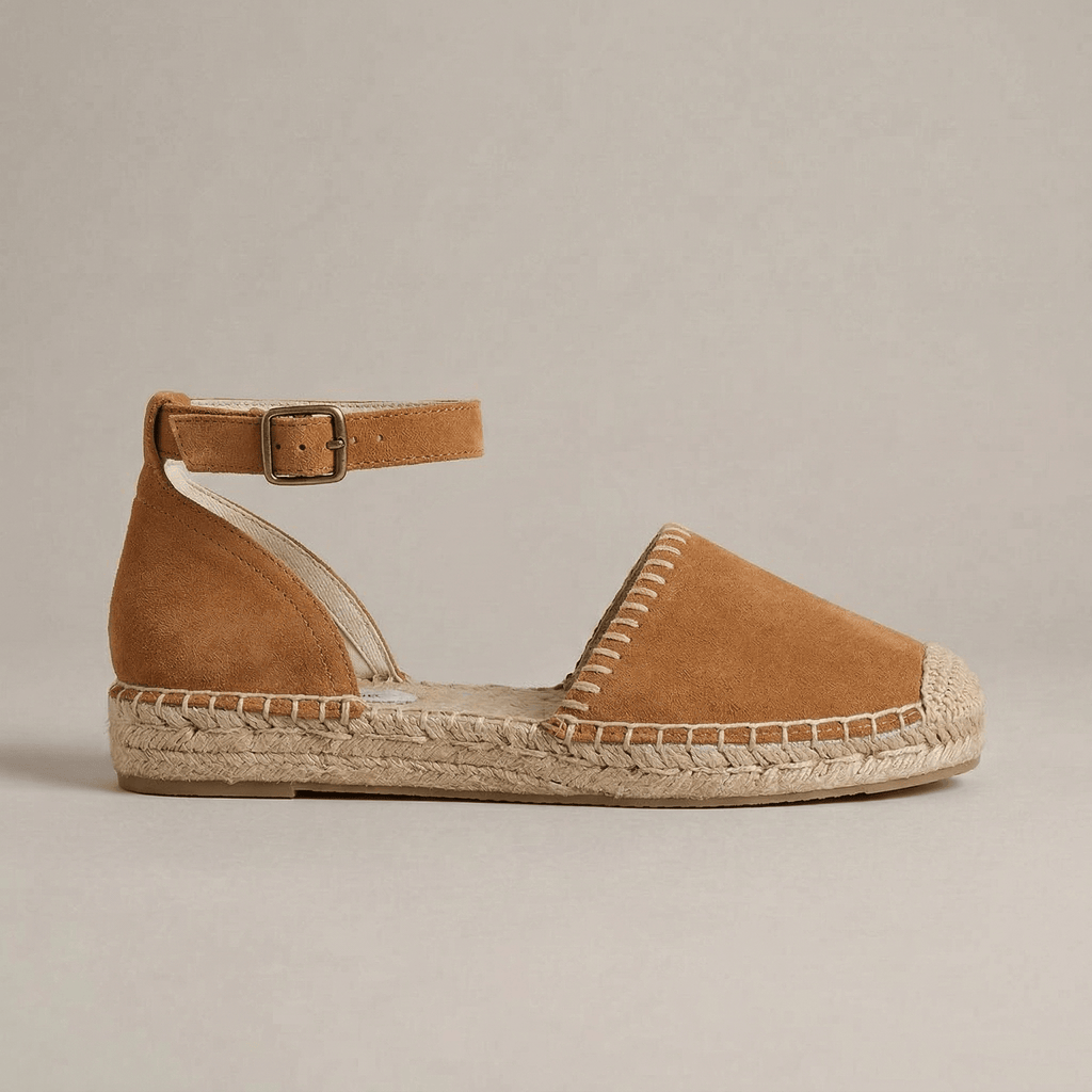Espadrille Daim Bride Cheville
