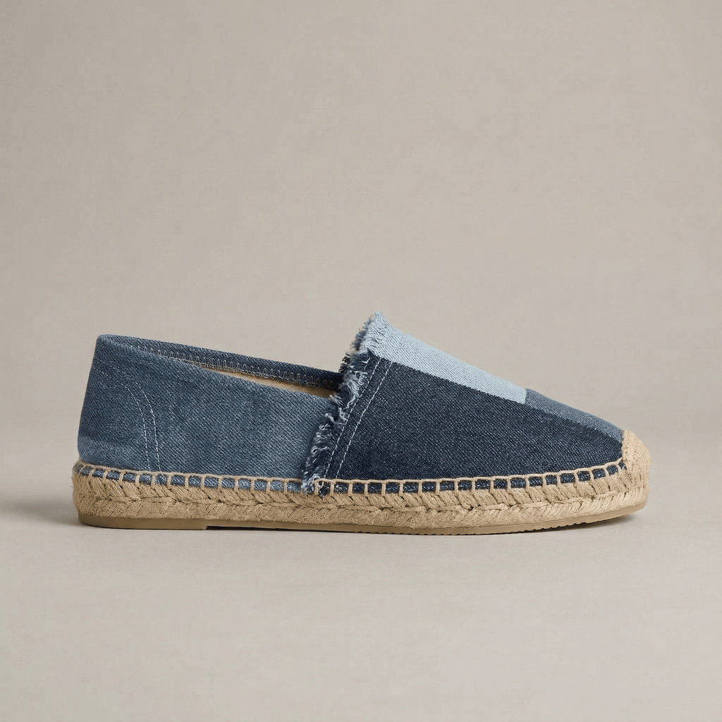 Espadrille Denim Femme