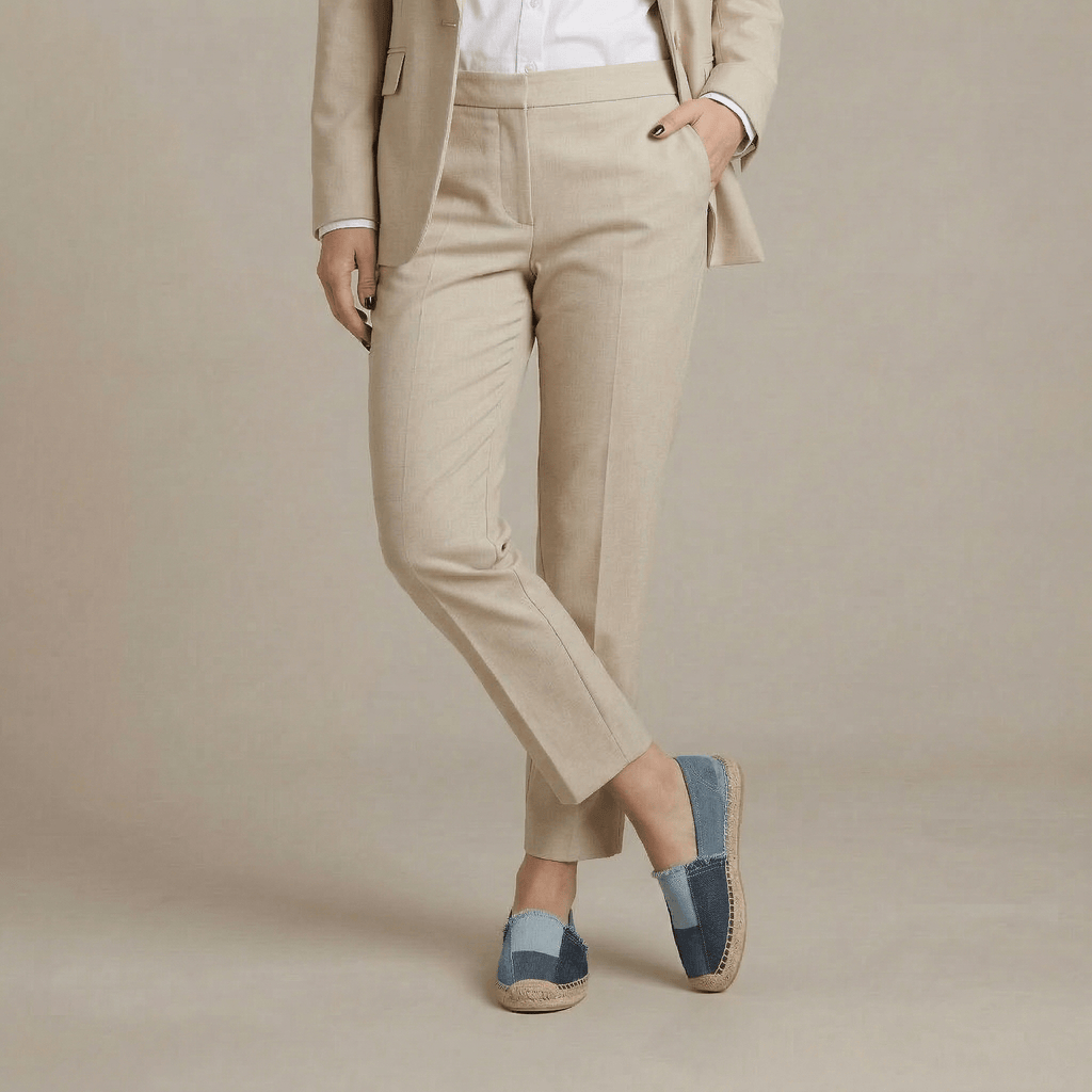 Espadrille Denim Femme