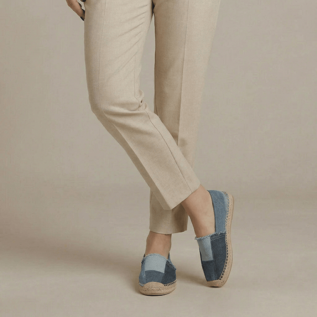 Espadrille Denim Femme