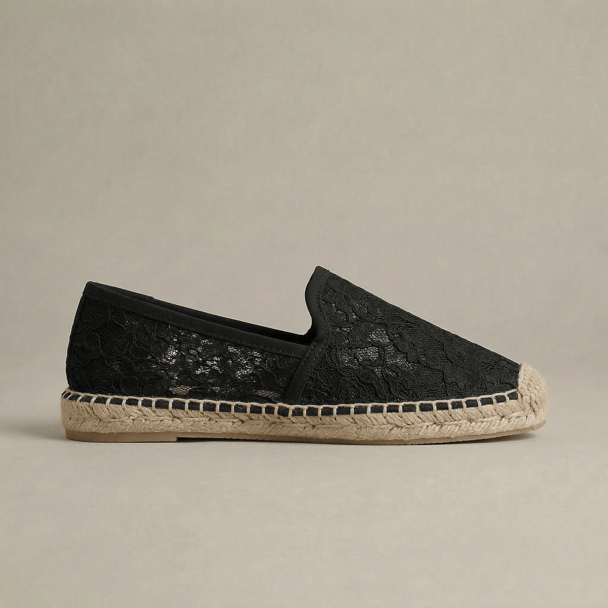 Espadrille Dentelle Femme