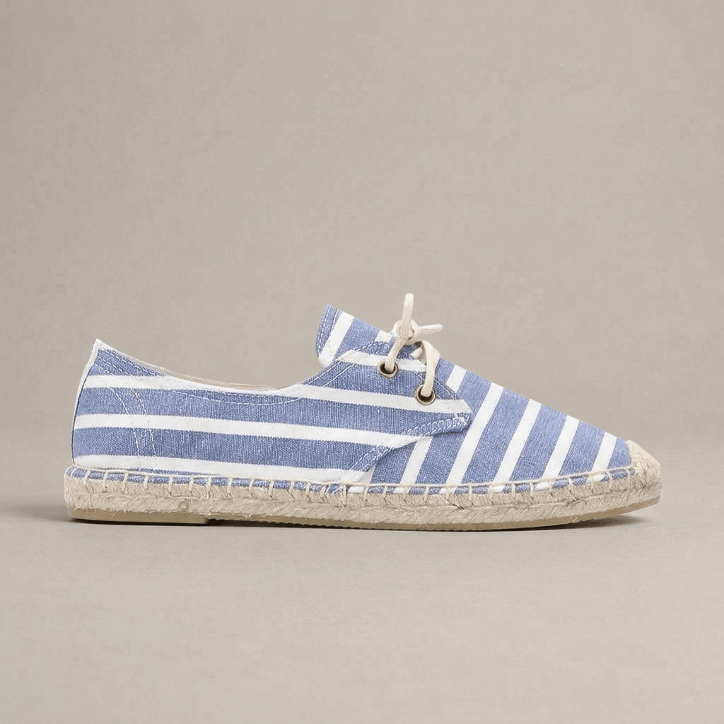 Espadrille Femme Coton Bleu