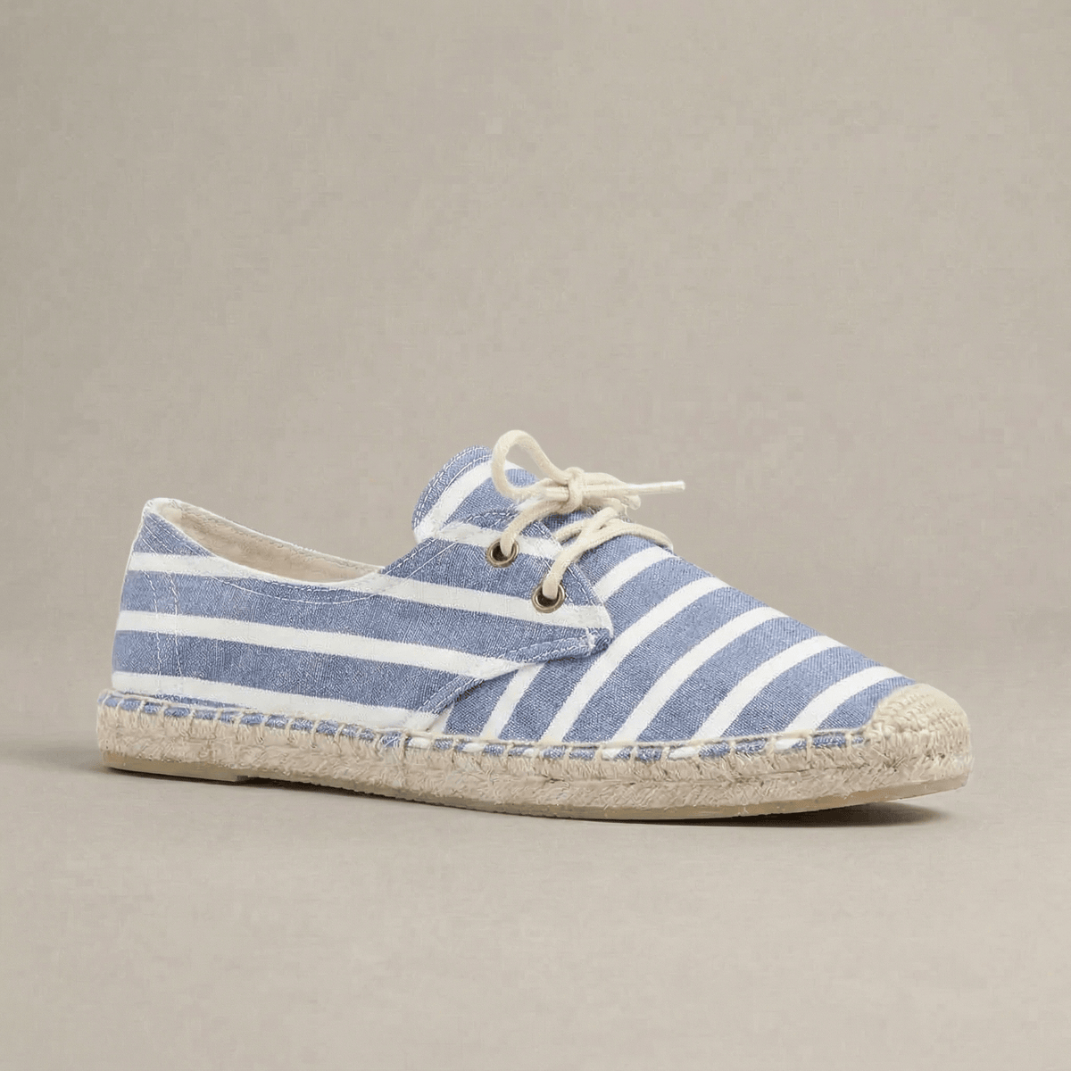 Espadrille Femme Coton Bleu