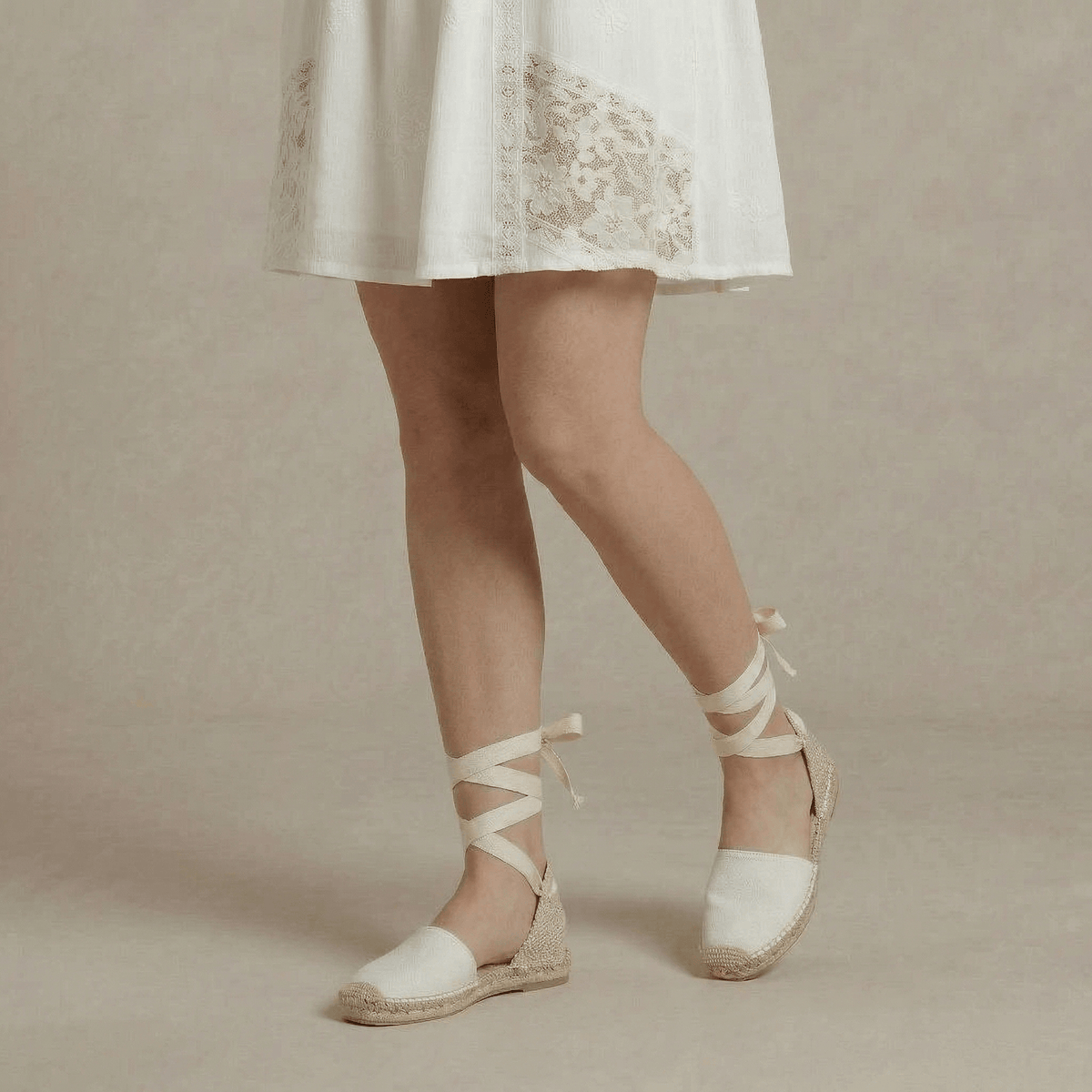 Espadrille Femme Ruban