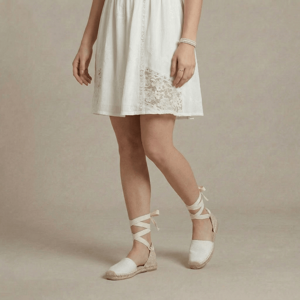 Espadrille Femme Ruban