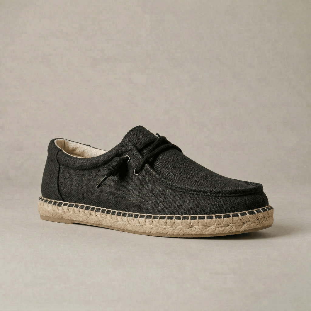 Espadrille Homme à Lacets