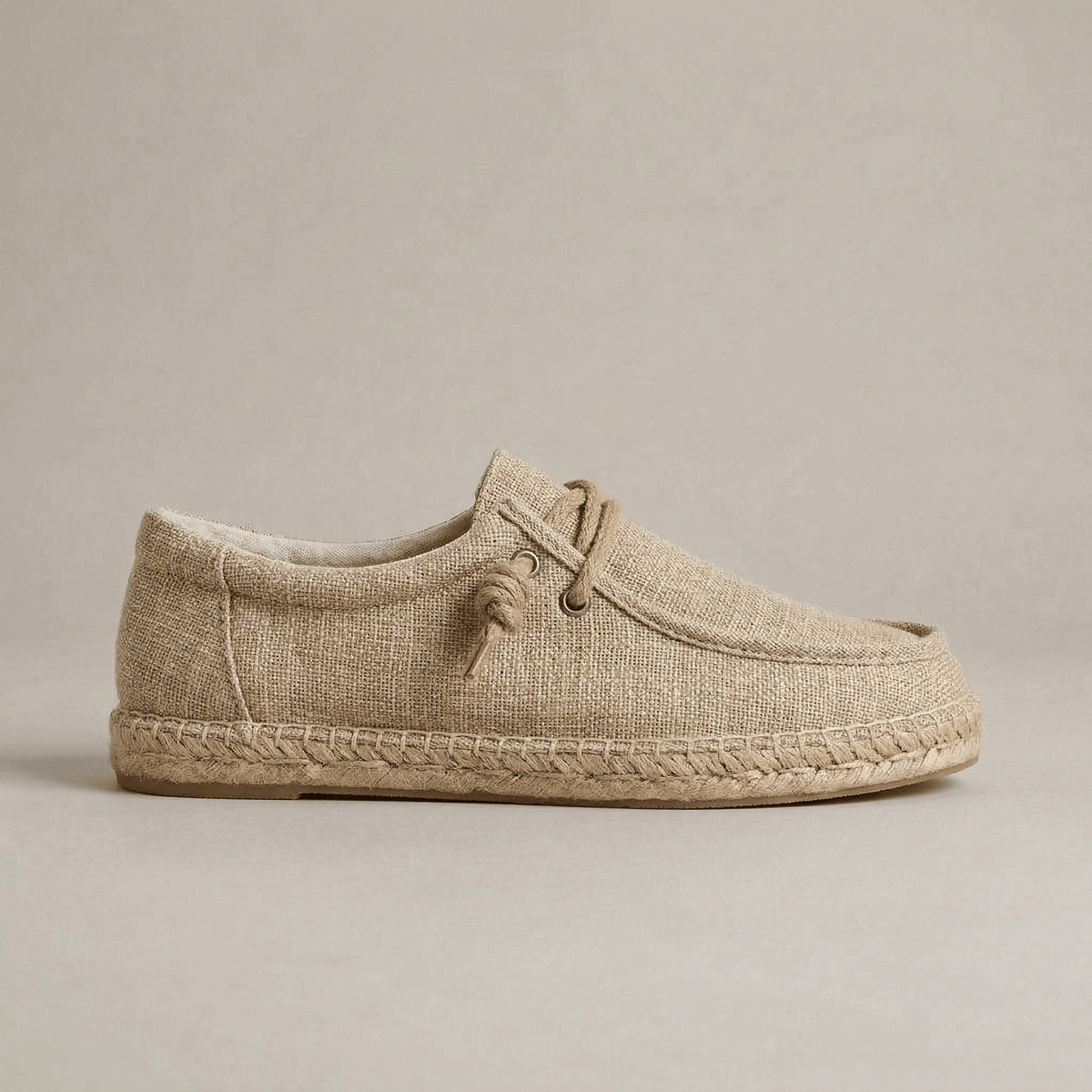 Espadrille Homme à Lacets