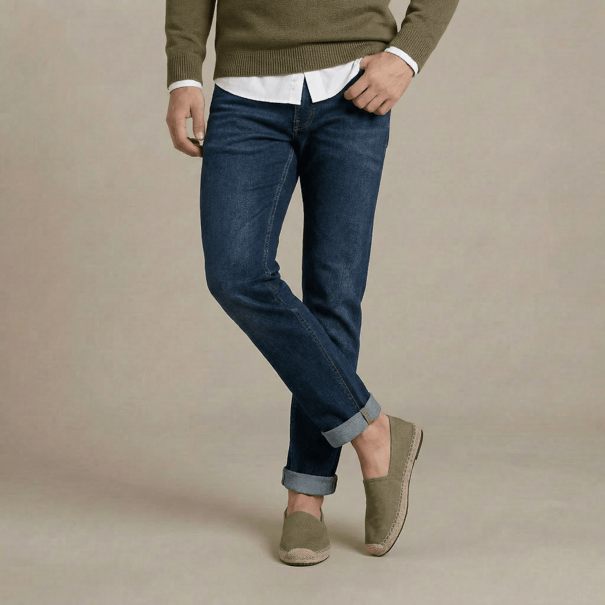 Espadrille Plate Confort Homme