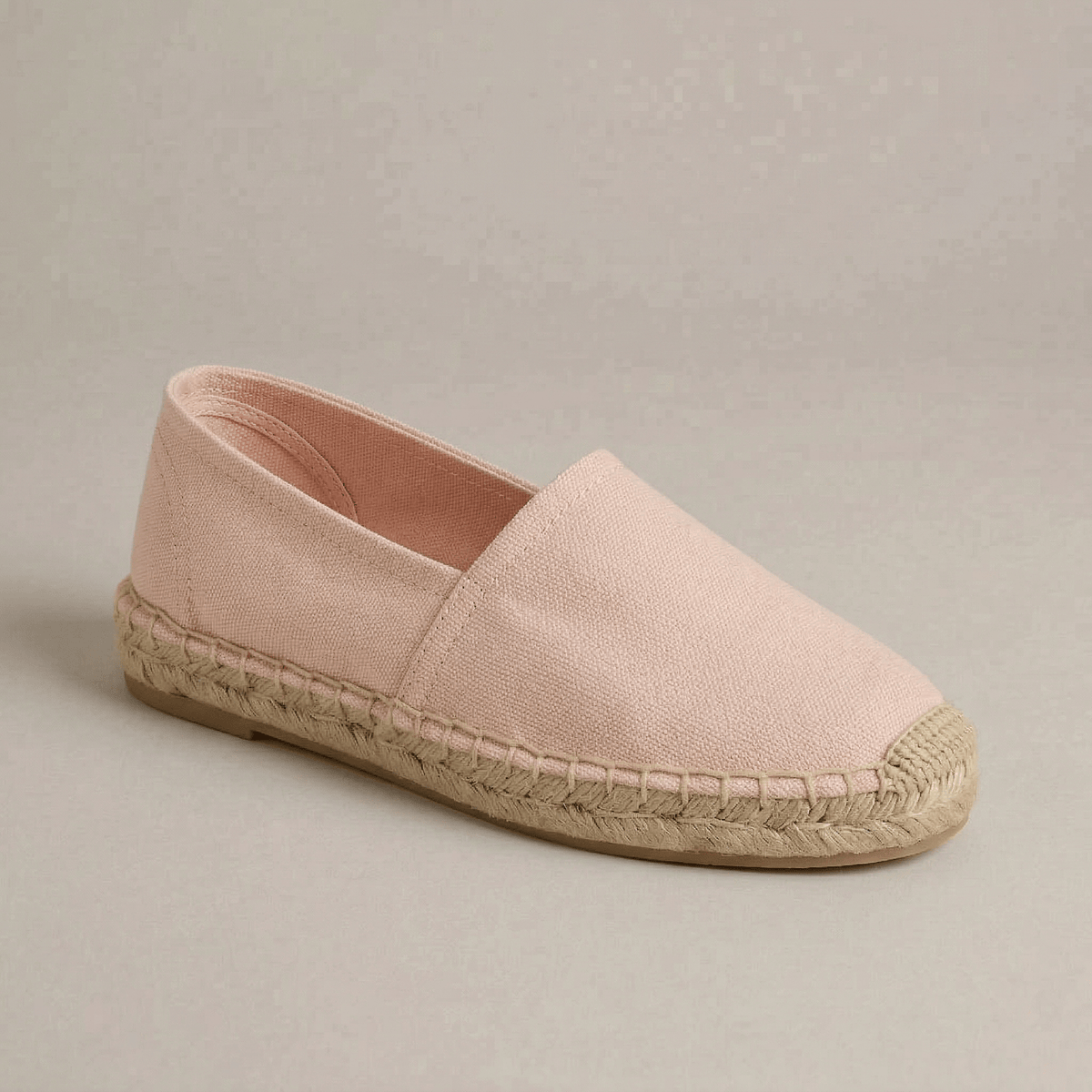 Espadrille Plate en Toile
