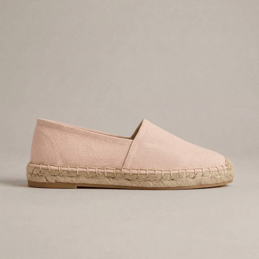 Espadrille Plate en Toile