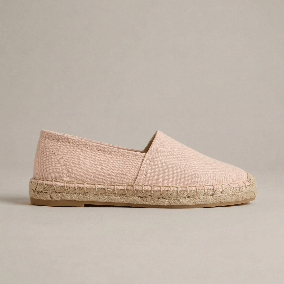 Espadrille Plate en Toile