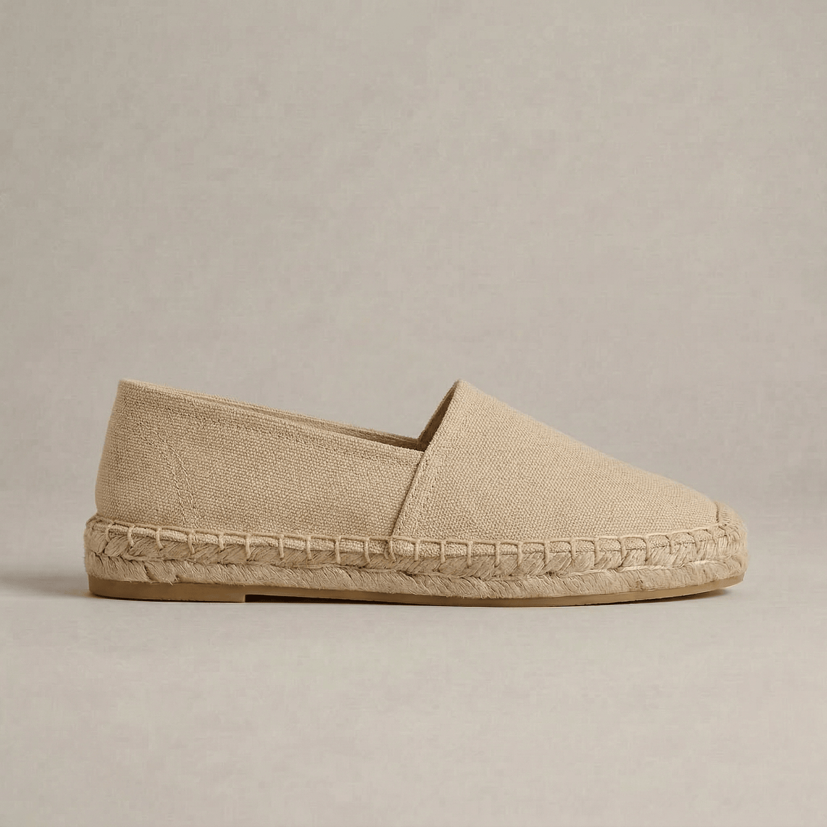 Espadrille Plate en Toile