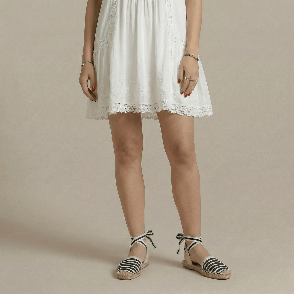 Espadrille Rubans Noués