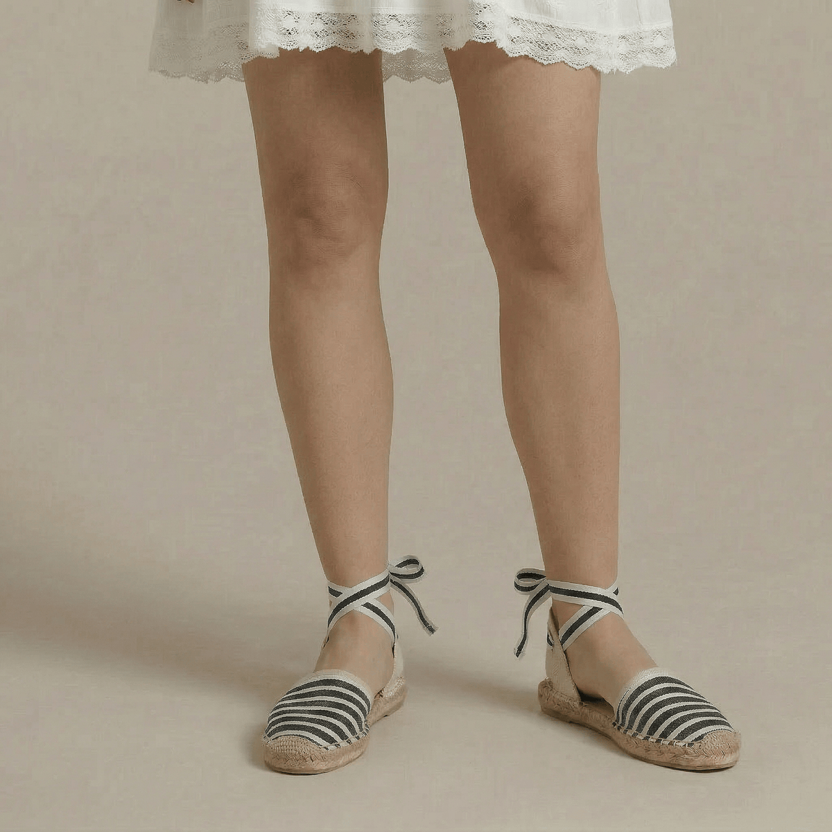Espadrille Rubans Noués