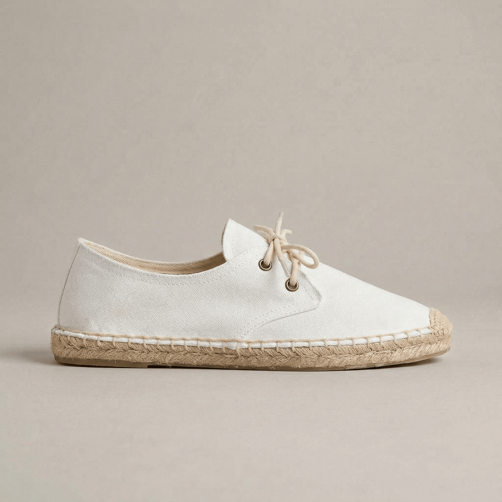 Espadrille Toile à Lacets