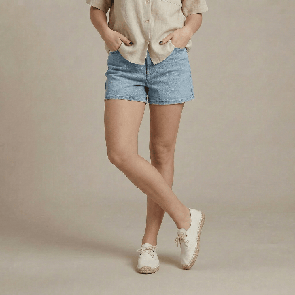 Espadrille Toile à Lacets