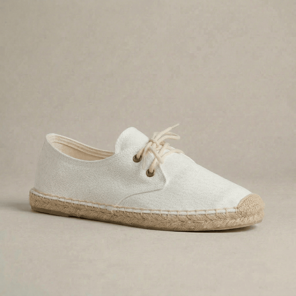 Espadrille Toile à Lacets