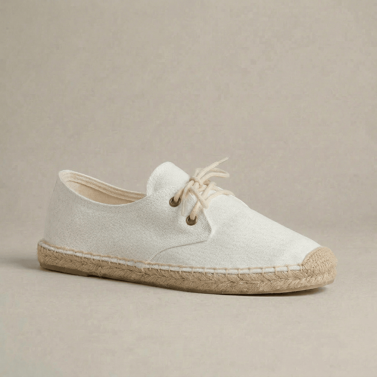 Espadrille Toile à Lacets