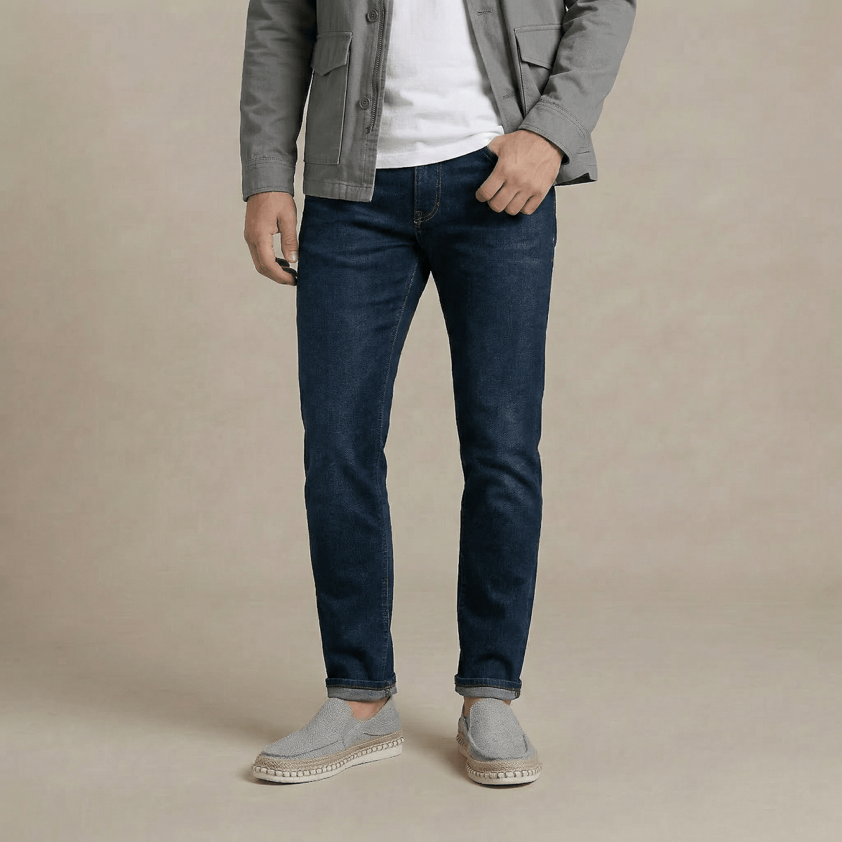 Espadrille Toile Confort Homme