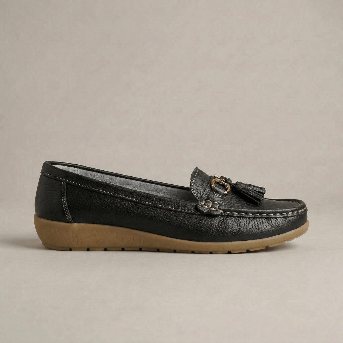 Mocassin à Gland Femme
