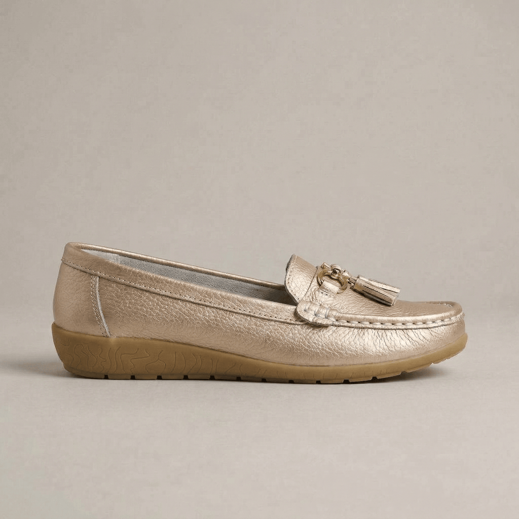 Mocassin à Gland Femme