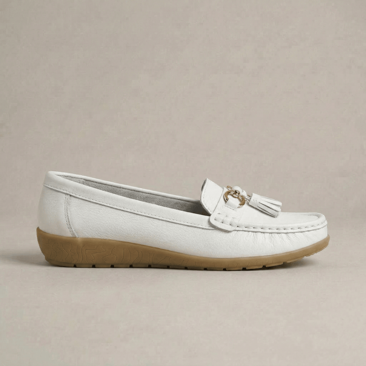 Mocassin à Gland Femme