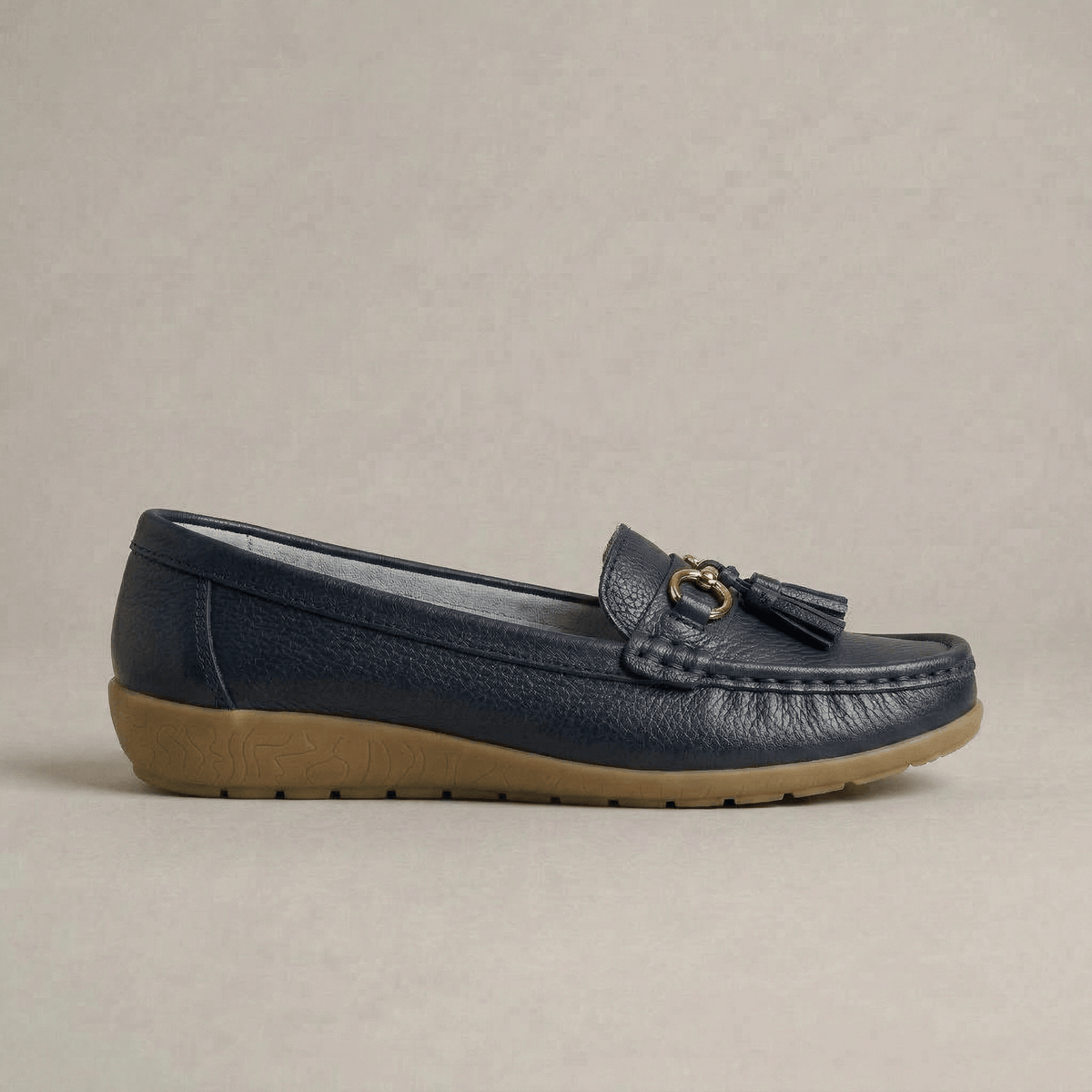 Mocassin à Gland Femme