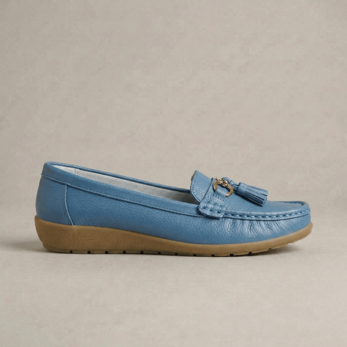Mocassin à Gland Femme