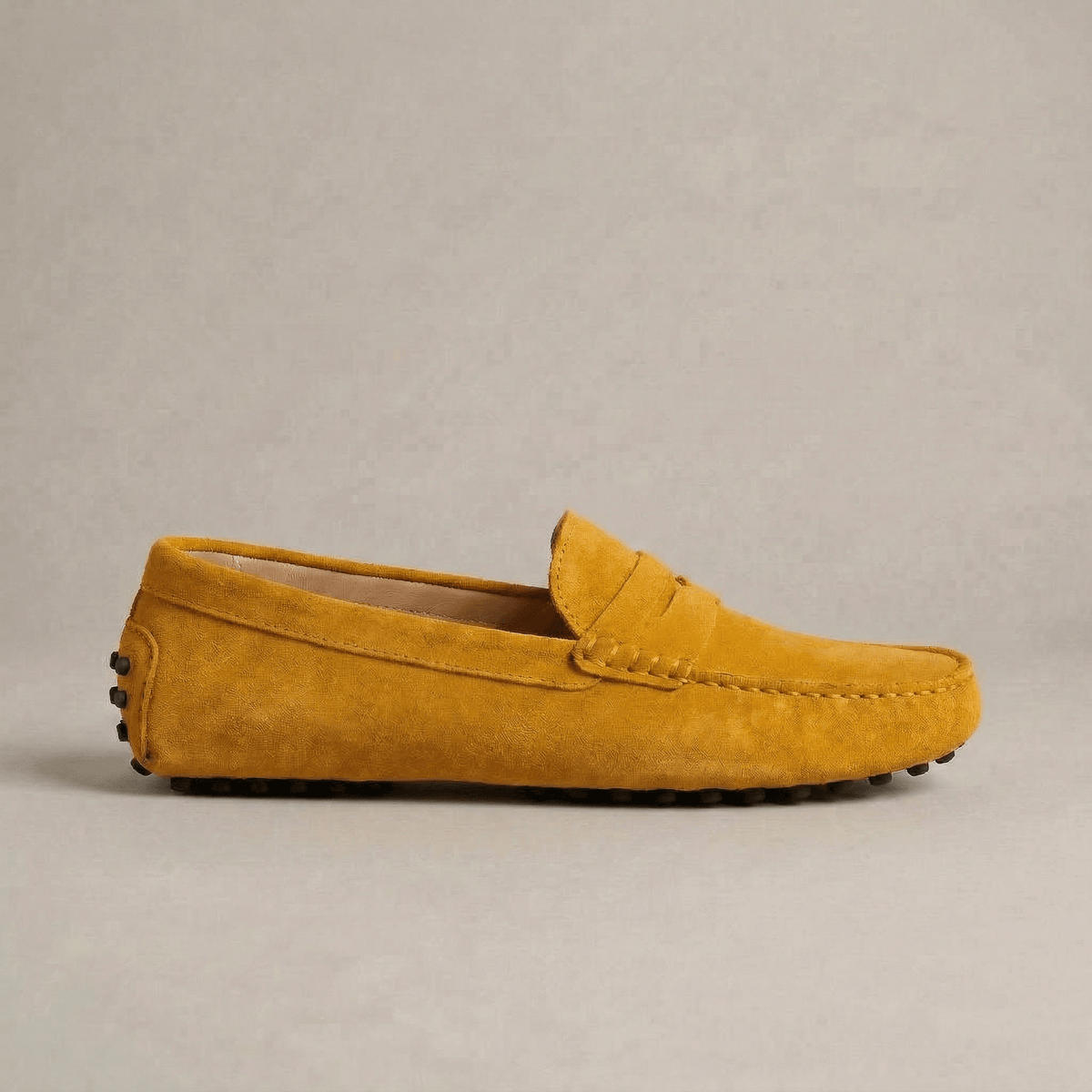Mocassin Bateau Daim Femme