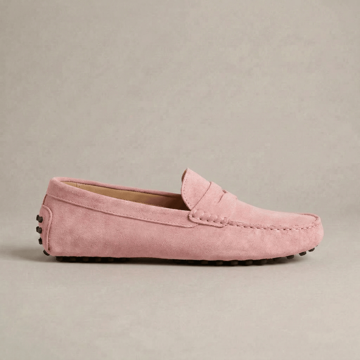 Mocassin Bateau Daim Femme