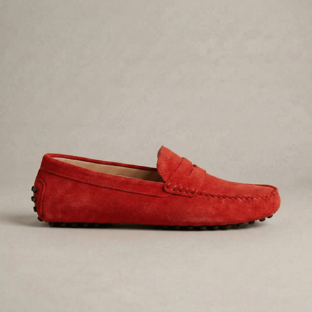 Mocassin Bateau Daim Femme