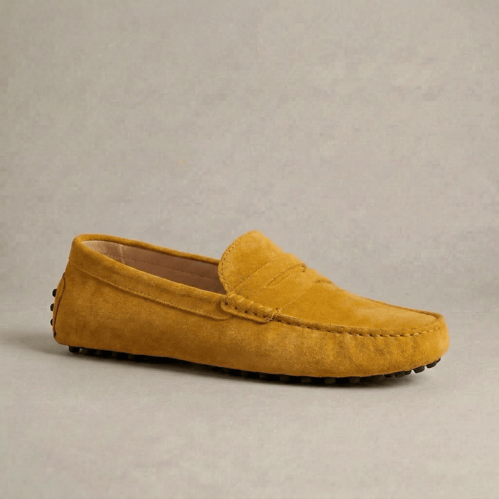 Mocassin Bateau Daim Femme