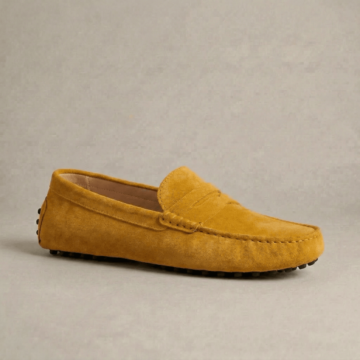 Mocassin Bateau Daim Femme