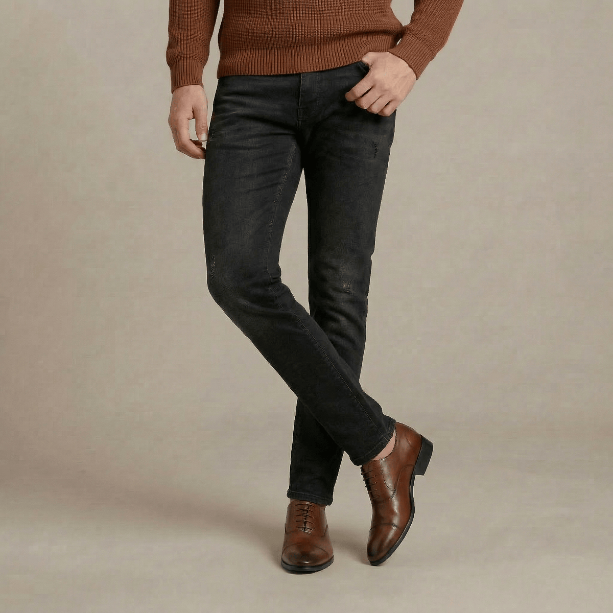 Mocassin Cuir Homme