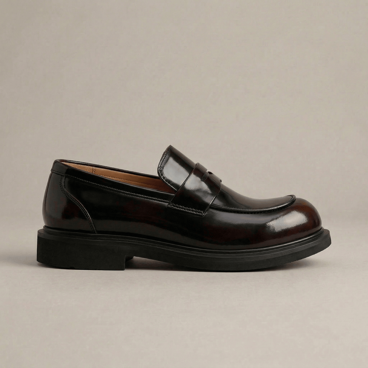 Mocassin Cuir Homme Confort