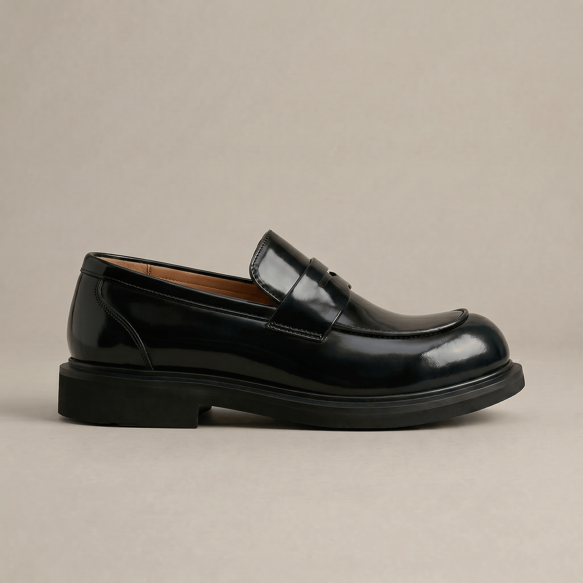 Mocassin Cuir Homme Confort