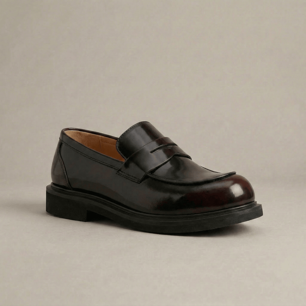 Mocassin Cuir Homme Confort