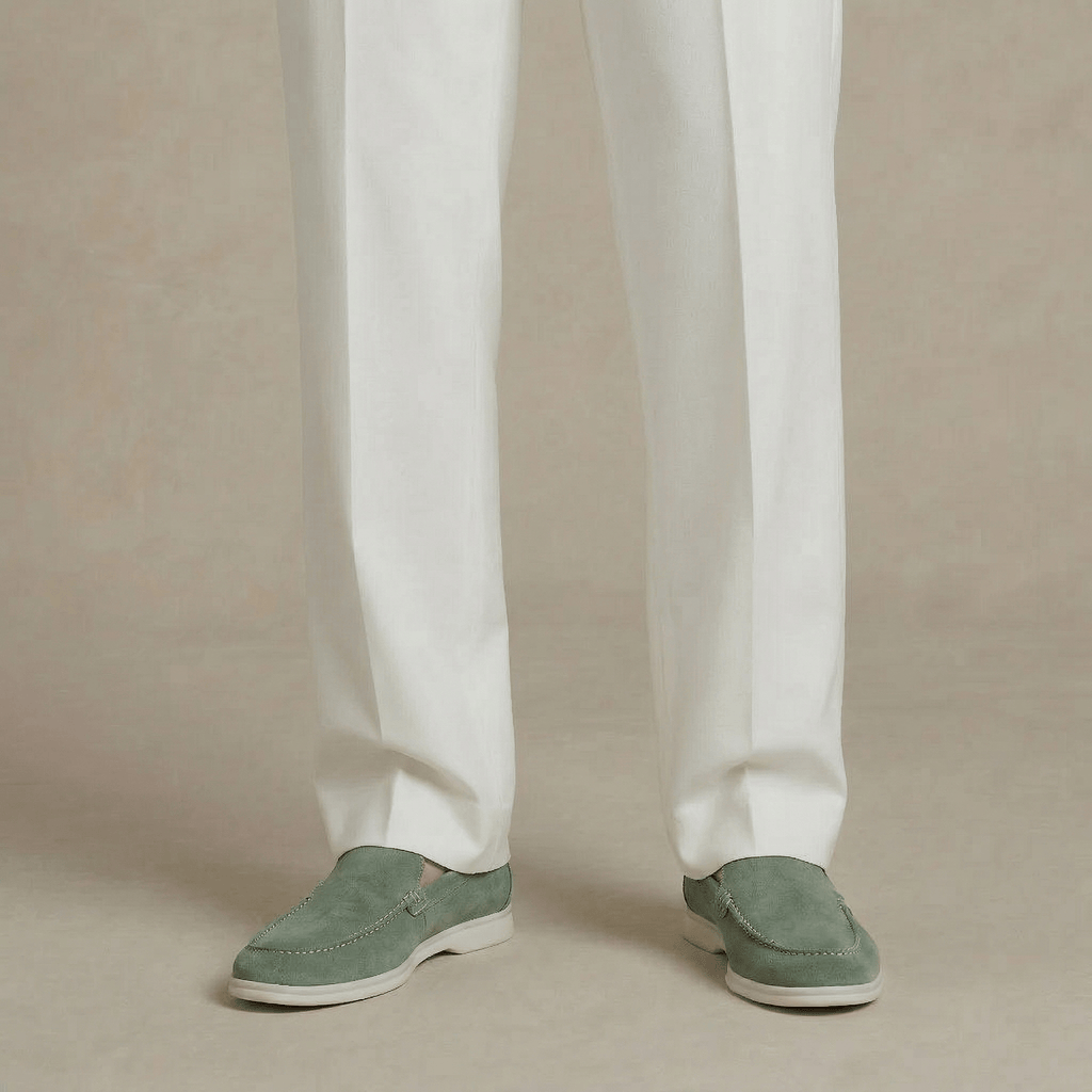 Mocassin Daim Homme