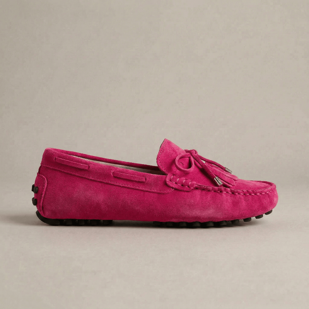 Mocassin Daim Souple Femme