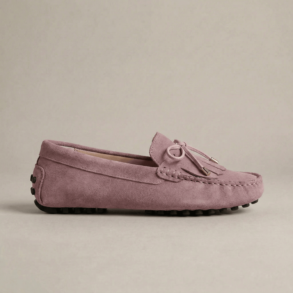 Mocassin Daim Souple Femme